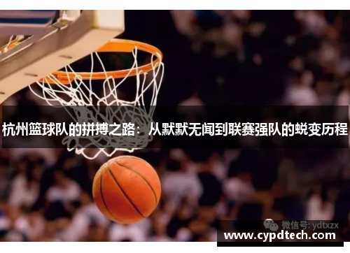杭州篮球队的拼搏之路：从默默无闻到联赛强队的蜕变历程